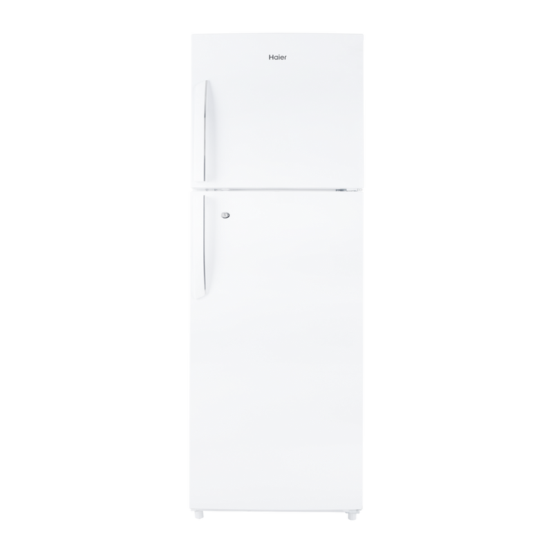 هاير ثلاجة 11.7 قدم Haier Refrigerator,11.7Cu.ft, Anti Bacterial Plastic Inner Body, White